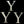 Load image into Gallery viewer, Bronze Letter "Y" GA20042