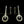 Load image into Gallery viewer, Brass Candle Wall Sconce Pair GA20075