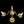 Load image into Gallery viewer, 3-Arm Solid Brass Wall Sconce Set GA20092