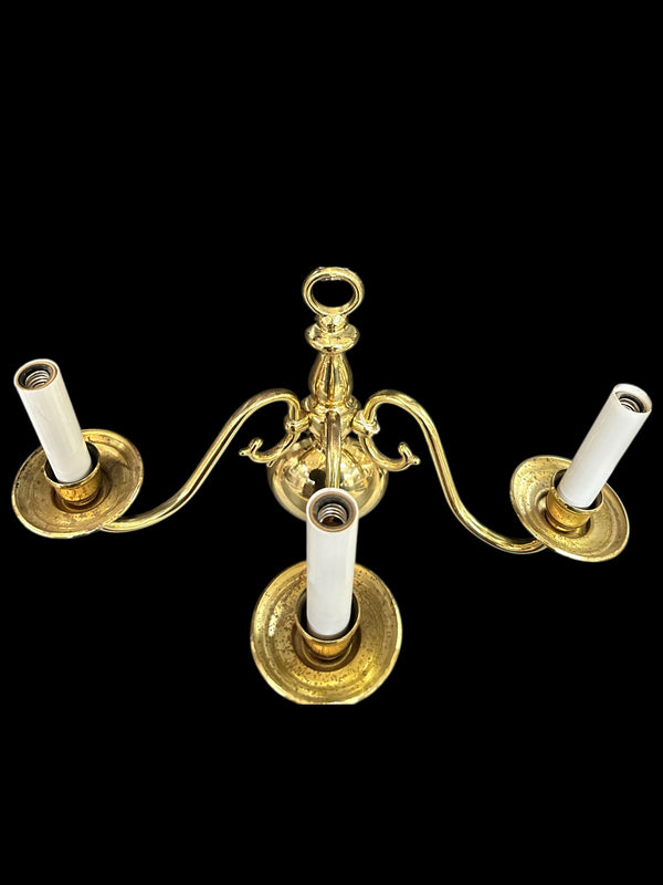 3-Arm Solid Brass Wall Sconce Set GA20092