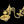 Load image into Gallery viewer, Brass Candle Wall Sconce Pair GA20094
