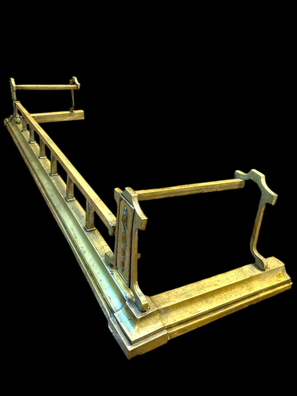 Antique Brass Fireplace Fender GA20117