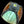 Load image into Gallery viewer, Antique Slag & Amber Glass Tulip Pedant Shade GA20146
