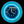 Load image into Gallery viewer, Retro Blue Neon Wall Clock GA20150