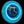 Load image into Gallery viewer, Retro Blue Neon Wall Clock GA20150