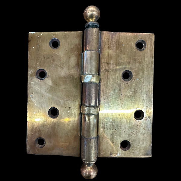 Set of 5 Pairs of Bronze Offset Door Hinges GA20221