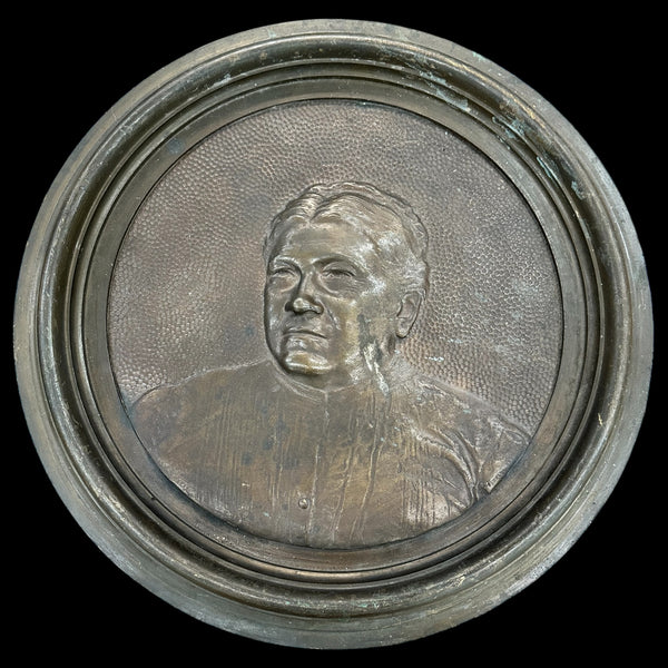 Engraved "Bellagamba y Rossi" Bronze Medallion Pair GA20231