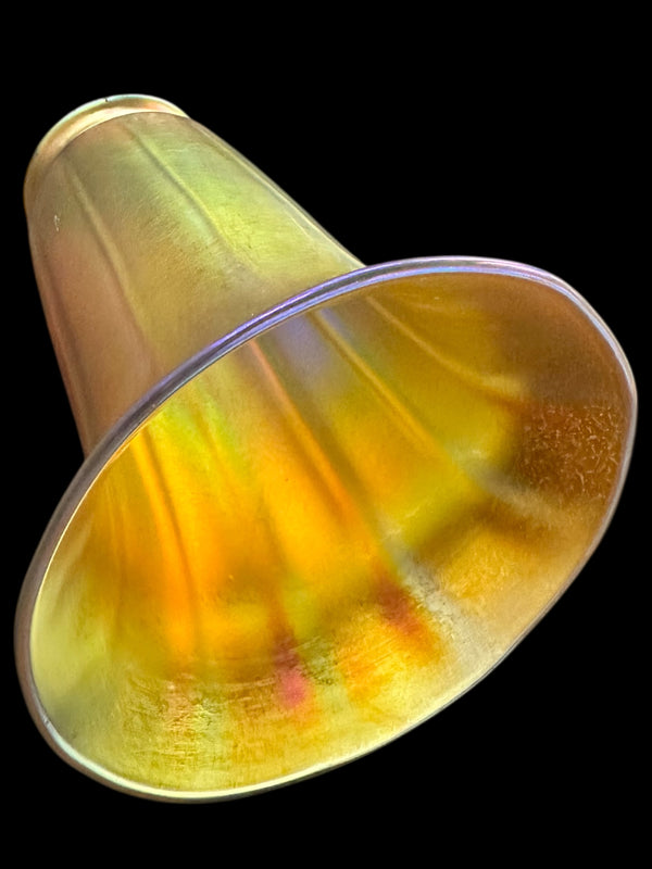 Lungberg Glass Iridescent Gold Light Shade GA20240