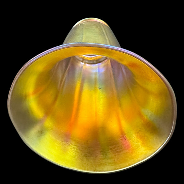Lungberg Glass Iridescent Gold Light Shade GA20240