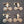 Load image into Gallery viewer, 2 Pairs of Vintage Pocket Door Roller Wheels GS00638
