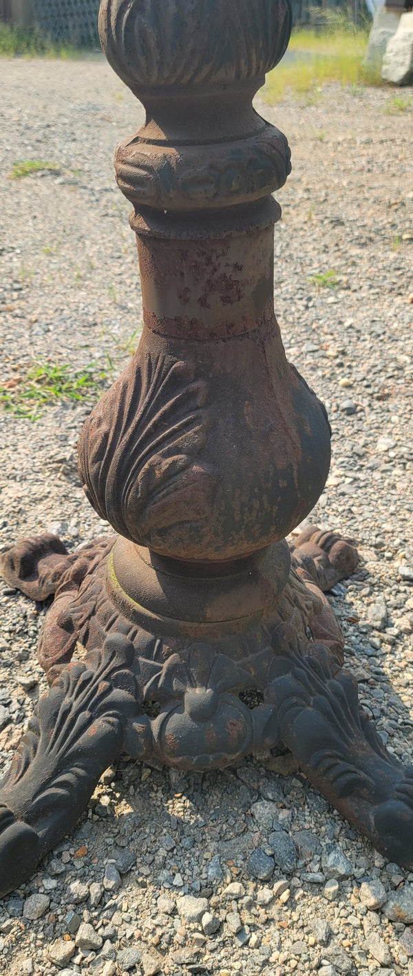 Tall Ornate Cast Iron Table Base 41" Tall GS00654
