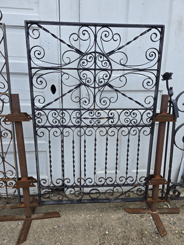 Ornate Framed Iron Garden Gate GAM0467
