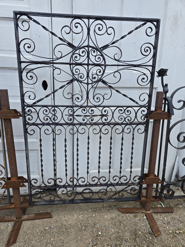 Ornate Framed Iron Garden Gate GAM0467