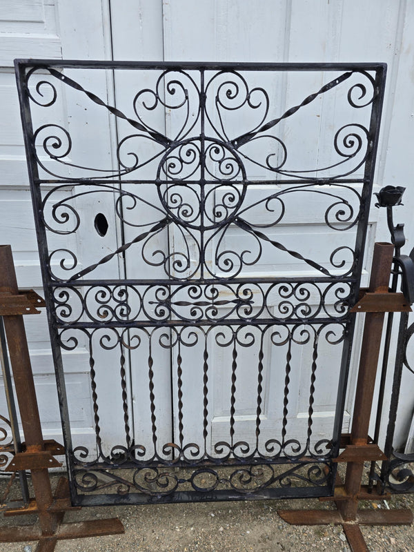 Ornate Framed Iron Garden Gate GAM0467