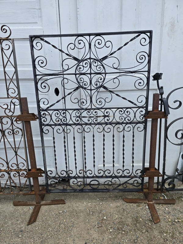 Ornate Framed Iron Garden Gate GAM0467