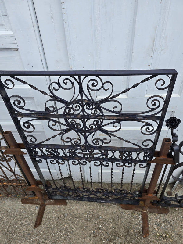 Ornate Framed Iron Garden Gate GAM0467