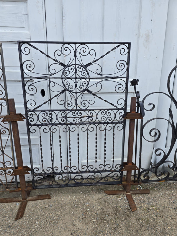 Ornate Framed Iron Garden Gate GAM0467