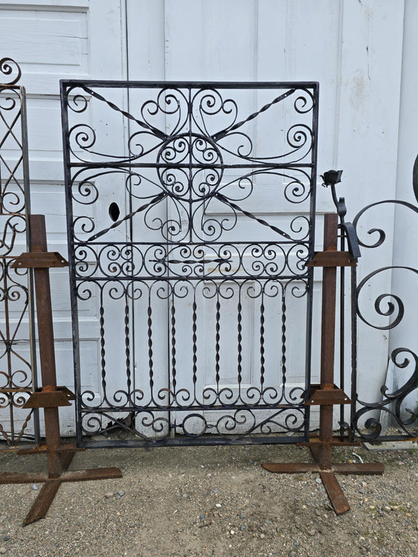 Ornate Framed Iron Garden Gate GAM0467