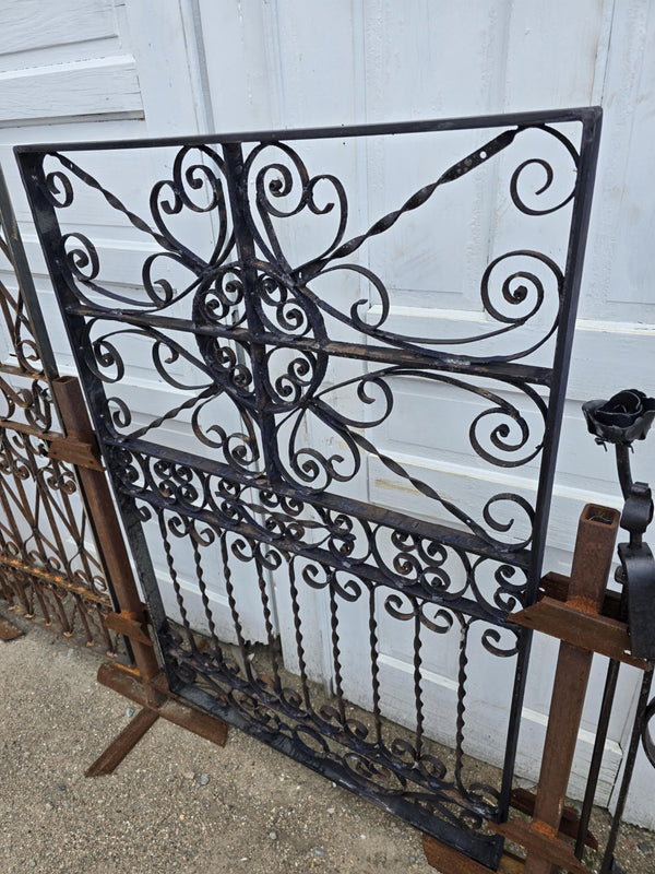Ornate Framed Iron Garden Gate GAM0467