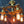 Load image into Gallery viewer, Restored Art Nouveau Brass 5-Light Chandelier GA20363
