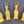 Load image into Gallery viewer, Vintage Set of 4 Brass Drapery Finial Tassel Weights 5" Tall GS00641