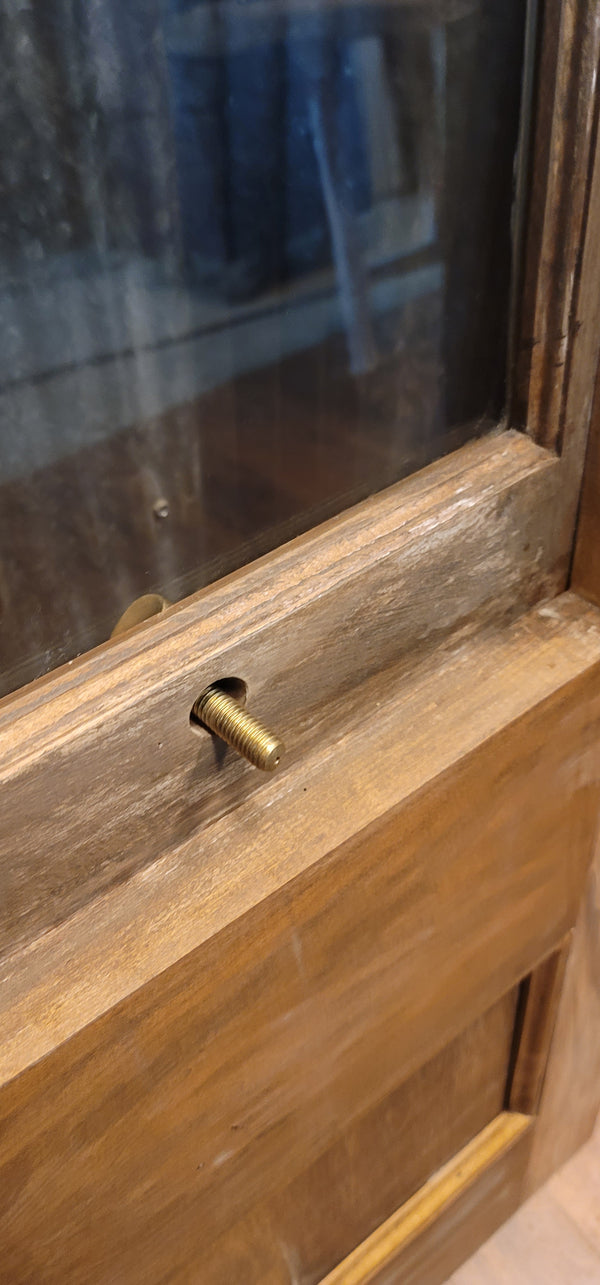 Custom Built 1800s Style Glass & Wood Retail Doors w/ Removeable Panels GS00846