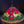 Load image into Gallery viewer, Vintage Tiffany Style Red Poppy Leaded Glass Chandelier 20" x 10" GS00685