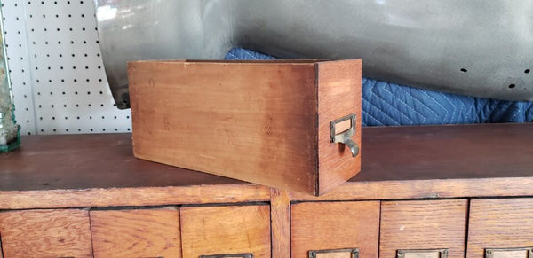 Reclaimed Wooden Hardware Store Bolt Bin with 144 Drawers 57 1/2" x 78 1/2 GAM015