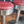 Load image into Gallery viewer, 3 Vintage Chrome & Red Vinyl Bar Stools with Bottom Base & Foot Rest GA9860