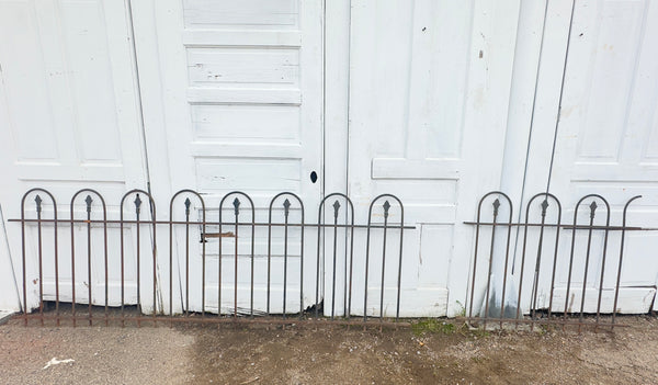 12 Ft Long Antique Iron Garden Gate GA20433