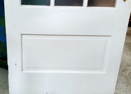 Frosted 12-lite 1 Panel Glass Door GAM0107