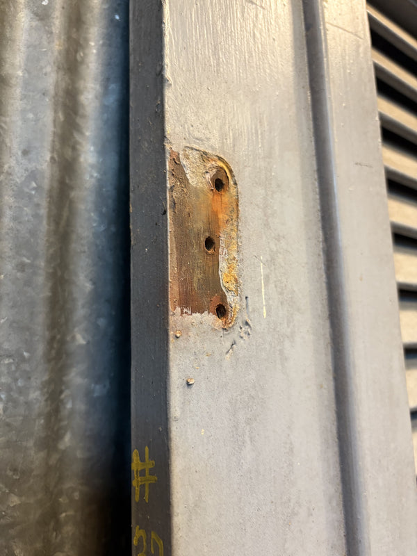 Grey Louvered Door GS6061