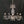 Load image into Gallery viewer, 5 Light Crystal Chandelier w/ Diamond Pattern Glass & Canopy 20" x 23" GS00593