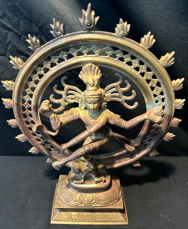 Bronze 12" Shiva Nataraja "Lord of the Dance" Hindu Statue GA20456