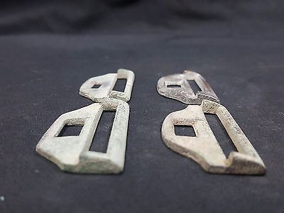 4 Reproduction Brass Civil War Belt Keepers for Belt Plates GS00810