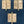 Load image into Gallery viewer, Brass Ball-Tip Door Hinges GA20285