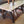 Load image into Gallery viewer, Custom Sycamore Live Edge Table w/ Industrial Cast Iron Legs 79"x 34" GS00833