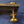 Load image into Gallery viewer, Right Side Iron & Brass Lever Rim Lock with Keeper 4 3/8" x 3 1/2" GA243