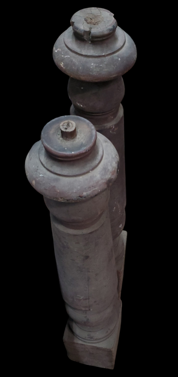 Pair of Newel Posts *GAM0211