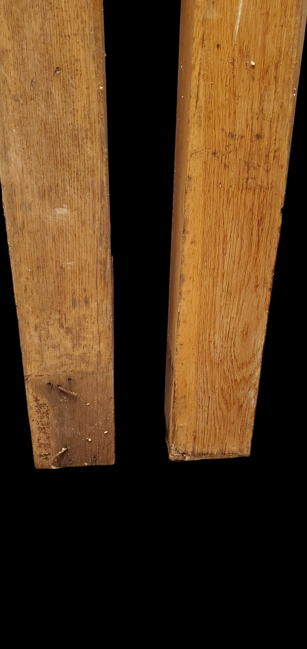 Pair of Solid Oak Eastlake Style Newel Posts GAM0251