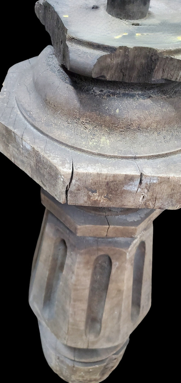 Pair of Massive Newel Posts GAM0238