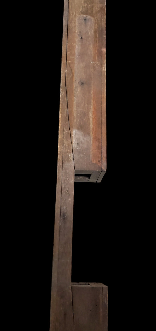 Set of 3 Craftsman Style Through Floor Newel Posts GAM0294