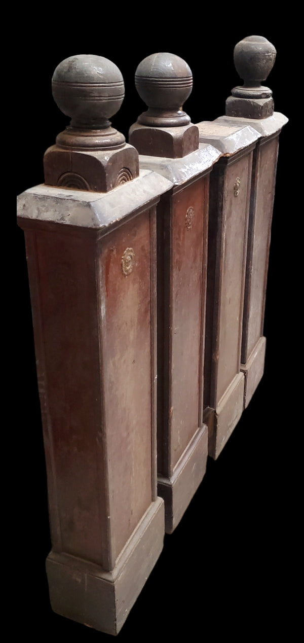 Set of 4 Newel Posts GAM0276