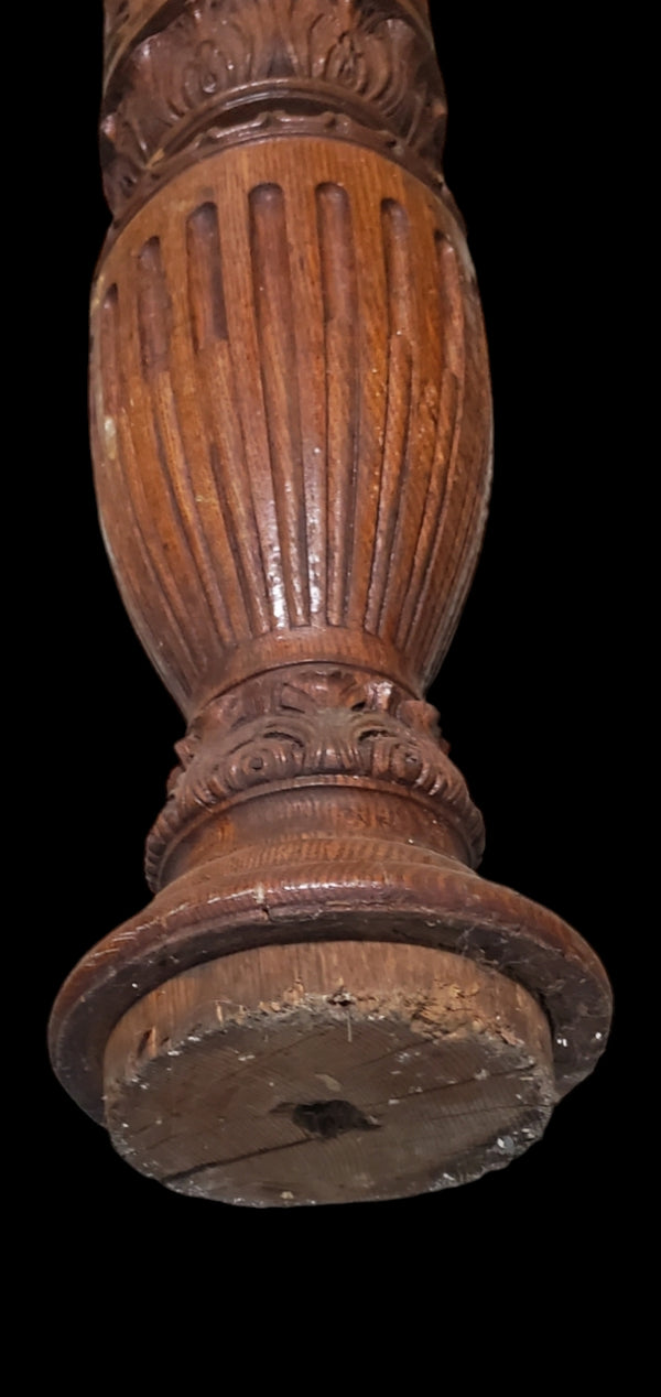 Carved Newel Post GAM0297