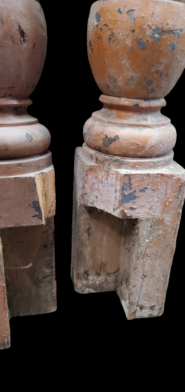 Pair of Newel Posts *GAM0204