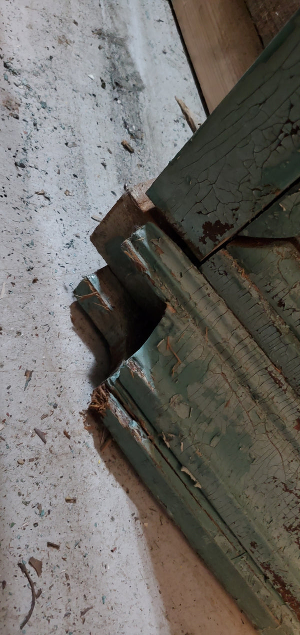 Salvaged Beadboard Divider Panel GAM0099
