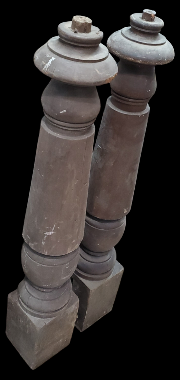 Pair of Newel Posts *GAM0212