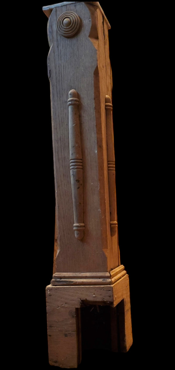 Bullseye Newel Post Gam0248