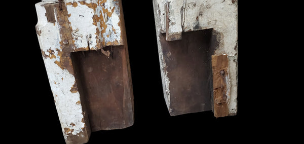 Pair of Octogon Newel Posts GAM0229