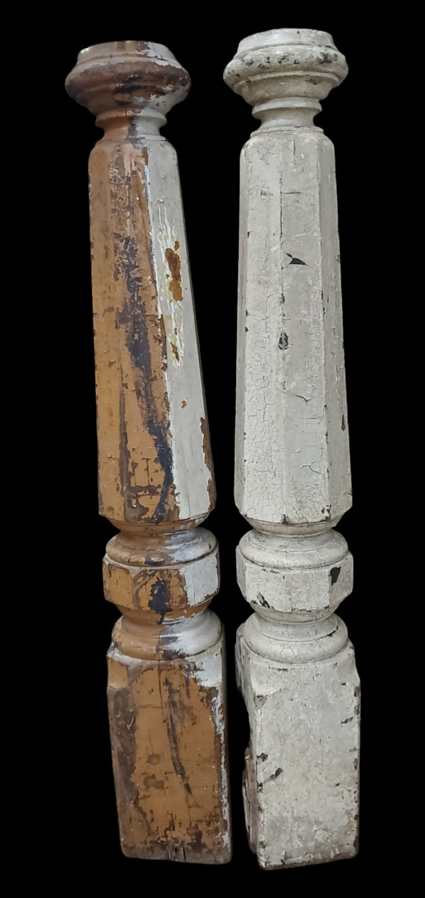 Pair of Octogon Newel Posts GAM0229